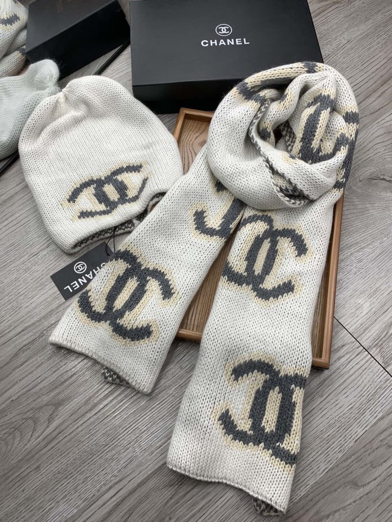 Chanel Caps Scarfs